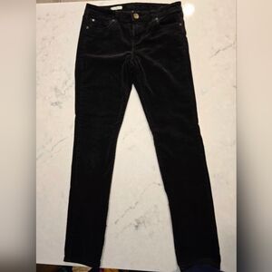 Kut from the Kloth Dark Brown Cords, Sz 8, Mia Skinny